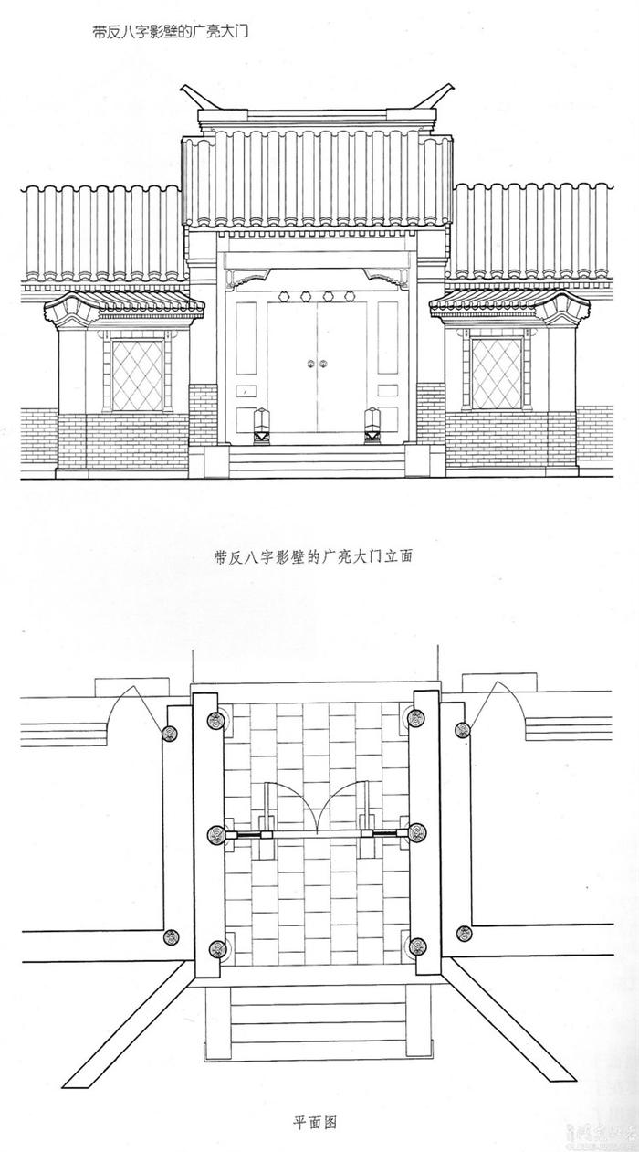 四合院平面設計圖